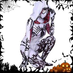 🦇INTO THE SPIDER-VERSE GWEN HALLOWEEN COSTUME🦇 Child sz Large